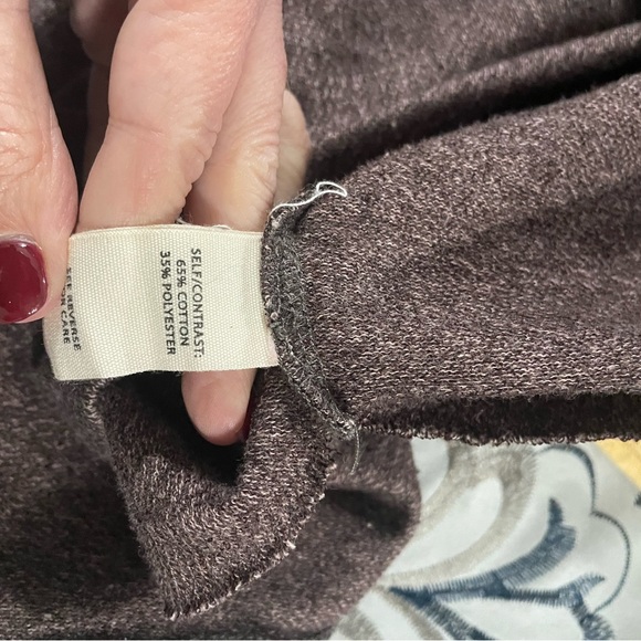 Unique Gilded intent color block hooded sweatshirt - Picture 7 of 7